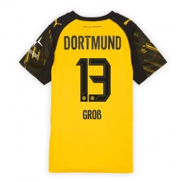 Borussia Dortmund Pascal Gross #13 Thuis tenue Dames 2025-26 Korte Mouw